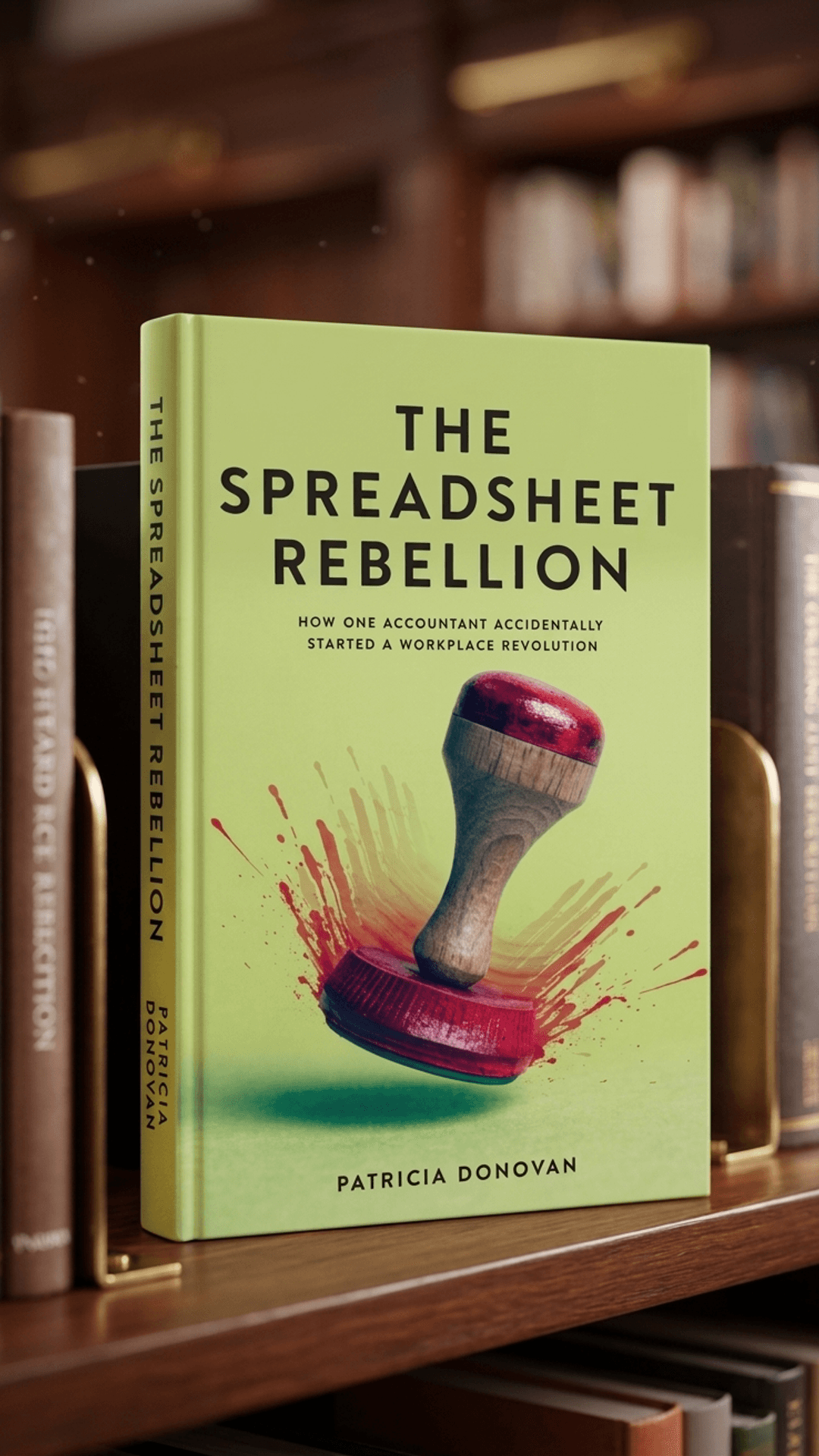 Bookshelf mockup