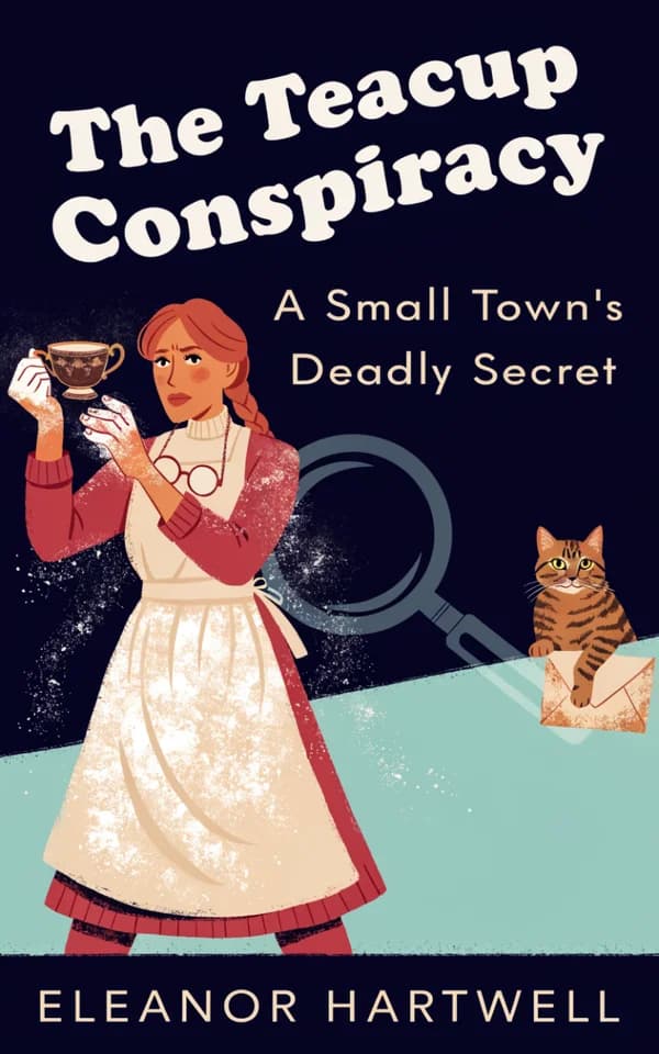 Cozy Mystery Illustrated Character