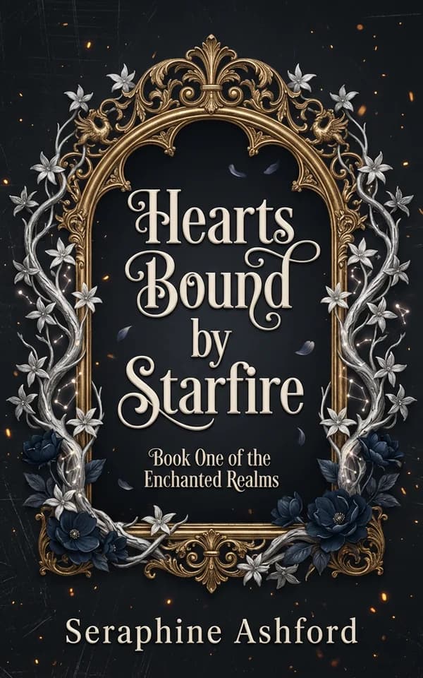 Dark Ornate Floral Frame